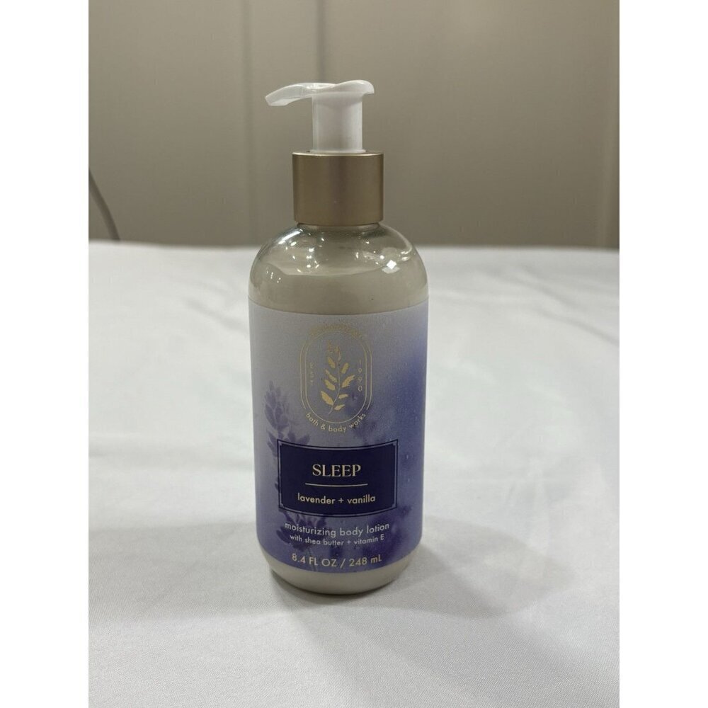 bath and body works aromatherapy sleep lotion Lavender & Vanilla 8.4 Fl Oz